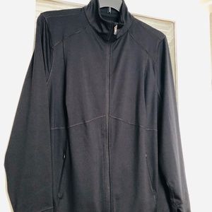 Tek Gear DryTek Athletic Jacket Black sz 1X
